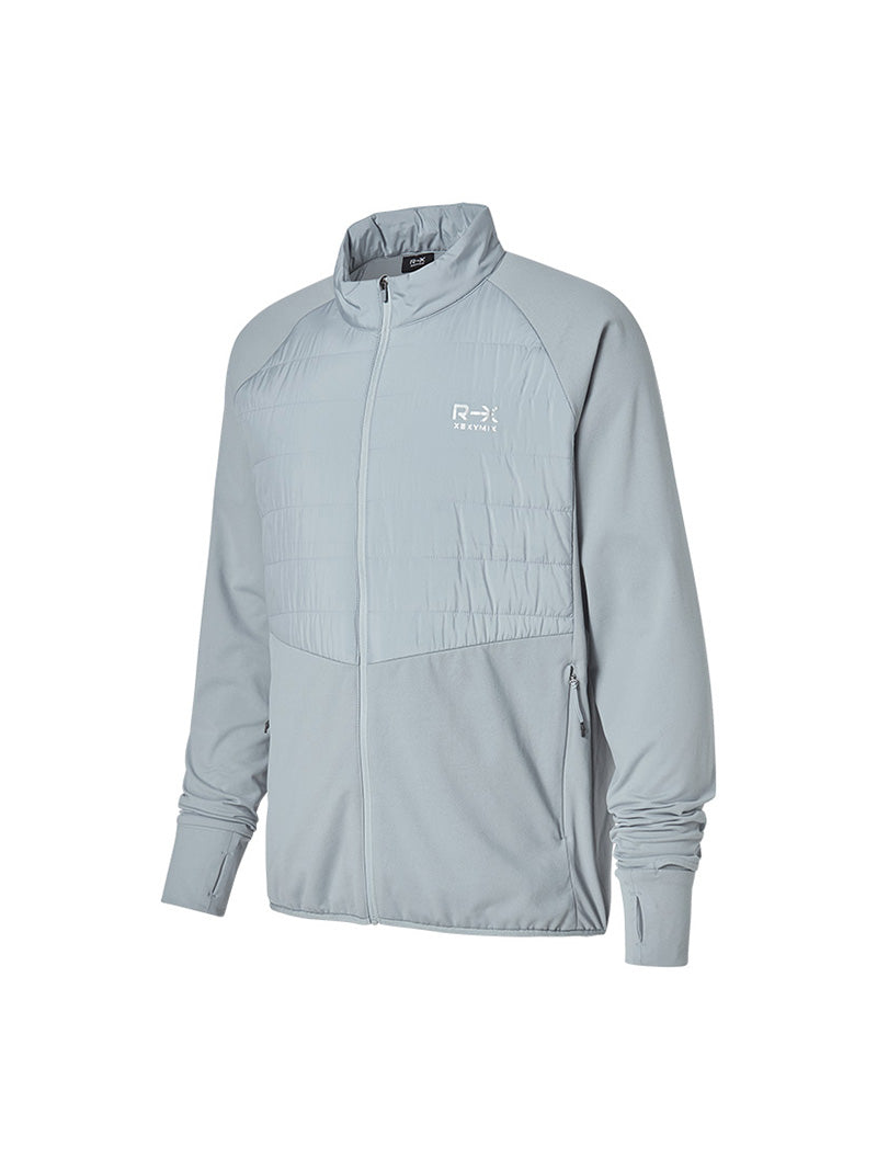 RX メンズ ハイブリッド 軽量 中綿 ジャケット