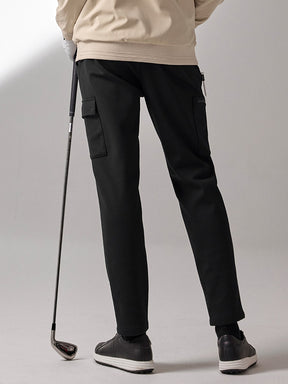 裏起毛 サイドバンディング カーゴパンツ