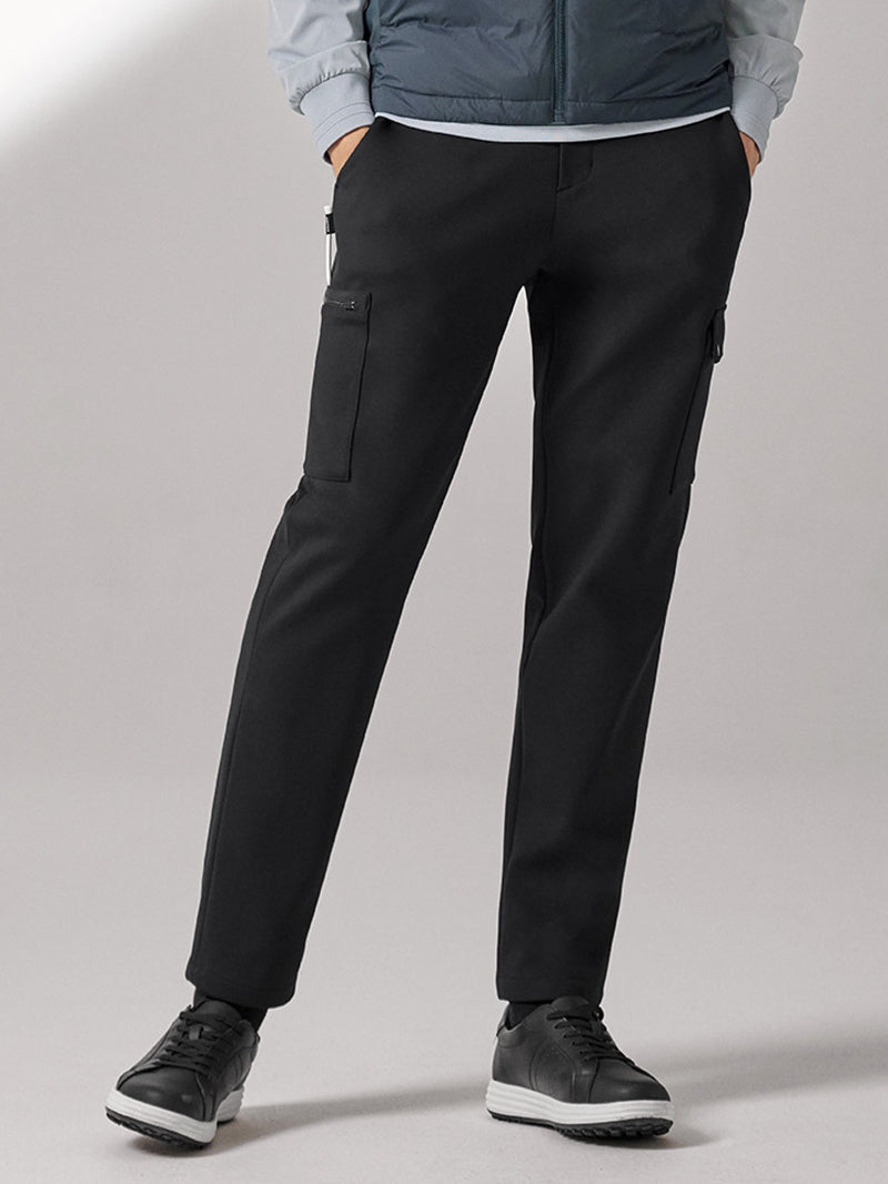 裏起毛 サイドバンディング カーゴパンツ