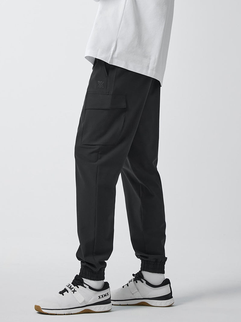 ストレッチ カーゴ風 ジョガーパンツ