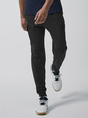 コンフォートファイン 裏起毛 カーゴジョガーパンツ