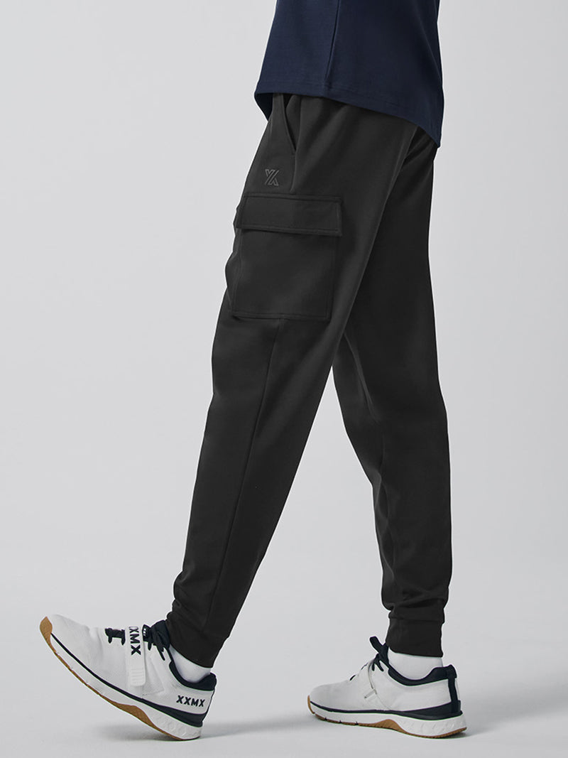 コンフォートファイン 裏起毛 カーゴジョガーパンツ
