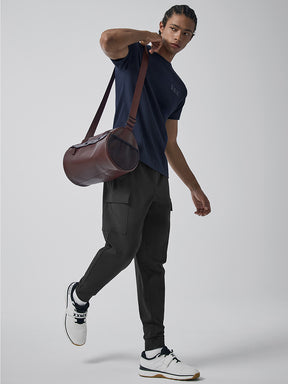 コンフォートファイン 裏起毛 カーゴジョガーパンツ