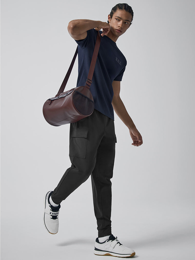 コンフォートファイン 裏起毛 カーゴジョガーパンツ