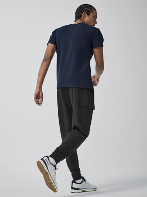 コンフォートファイン 裏起毛 カーゴジョガーパンツ