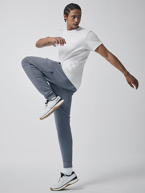 コンフォートファイン 裏起毛 カーゴジョガーパンツ