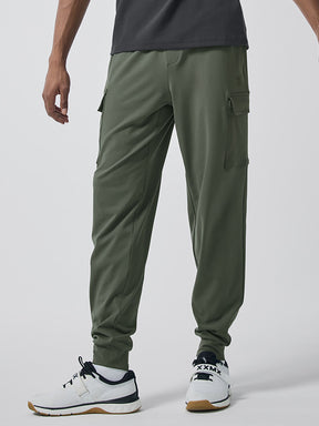 コンフォートファイン 裏起毛 カーゴジョガーパンツ