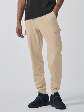 コンフォートファイン 裏起毛 カーゴジョガーパンツ