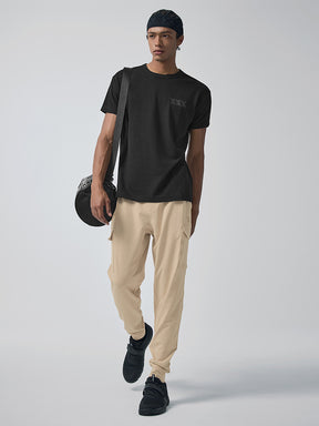 コンフォートファイン 裏起毛 カーゴジョガーパンツ