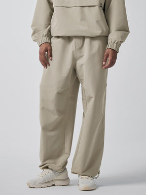 ライトリップストップ 裏起毛 ワイドパンツ (単品)