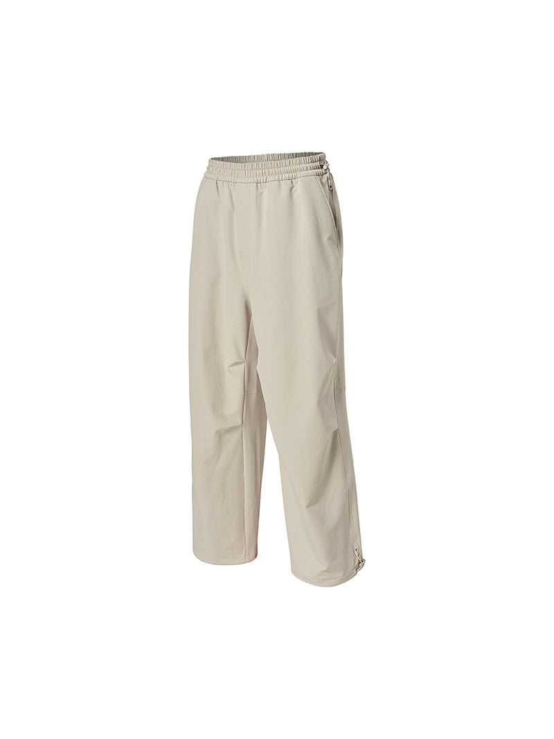 ライトリップストップ 裏起毛 ワイドパンツ (単品)