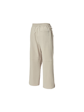 ライトリップストップ 裏起毛 ワイドパンツ (単品)