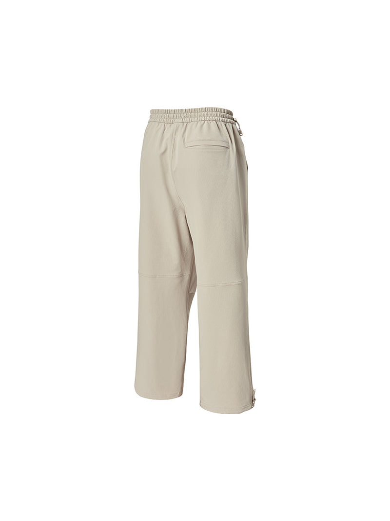 ライトリップストップ 裏起毛 ワイドパンツ (単品)