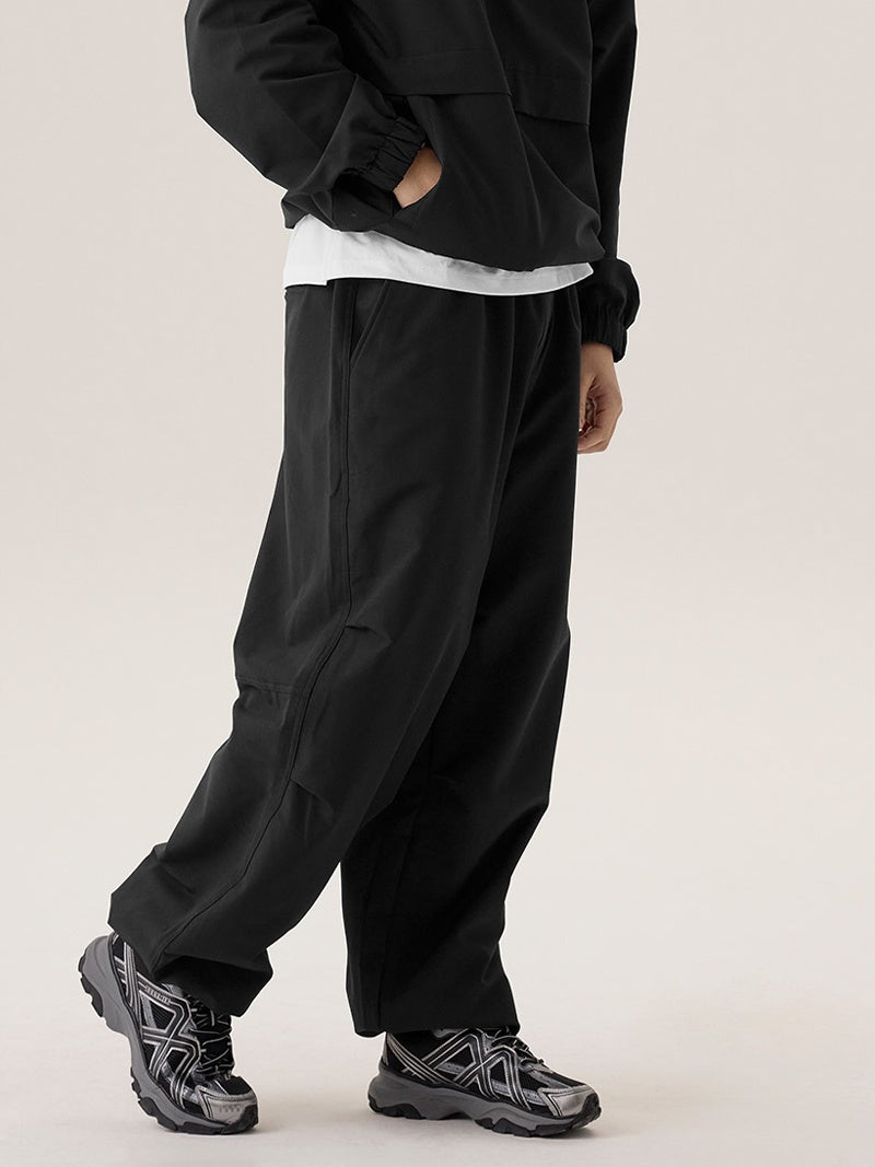 ライトリップストップ 裏起毛 ワイドパンツ (単品)