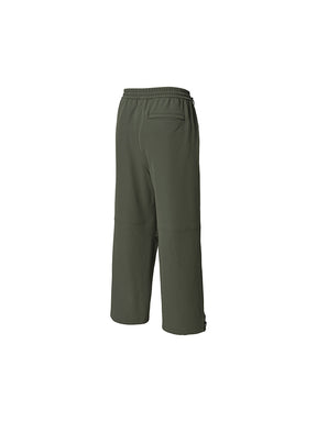 ライトリップストップ 裏起毛 ワイドパンツ (単品)