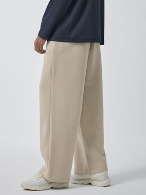 ウォームソフト ピンタック入り ワイドパンツ