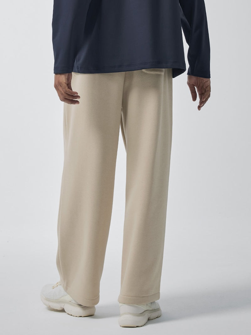 ウォームソフト ピンタック入り ワイドパンツ