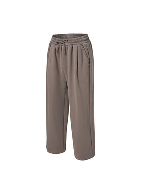 ウォームソフト ピンタック入り ワイドパンツ