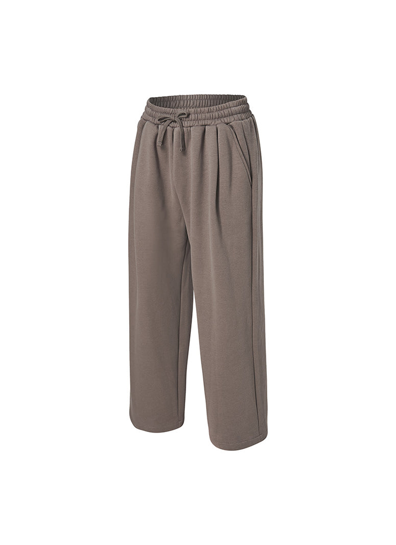 ウォームソフト ピンタック入り ワイドパンツ