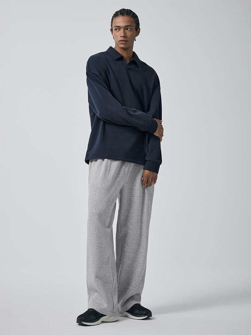 ウォームソフト ピンタック入り ワイドパンツ