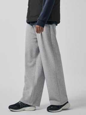 ウォームソフト ピンタック入り ワイドパンツ