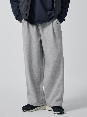 ウォームソフト ピンタック入り ワイドパンツ