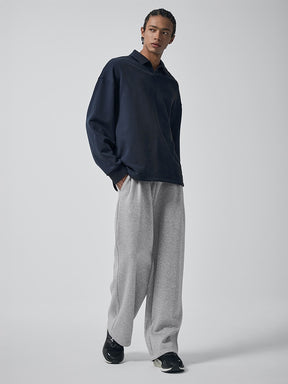 ウォームソフト ピンタック入り ワイドパンツ