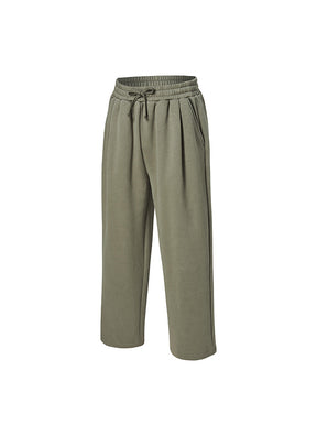 ウォームソフト ピンタック入り ワイドパンツ