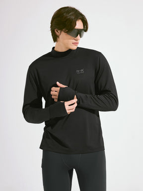 RX 裏起毛 モックネック 長袖