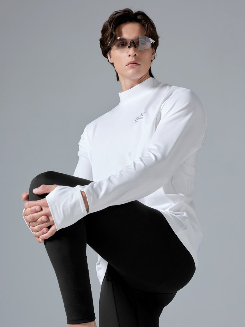 RX 裏起毛 モックネック 長袖