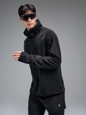 RX メンズ グリッドフリース パーカー