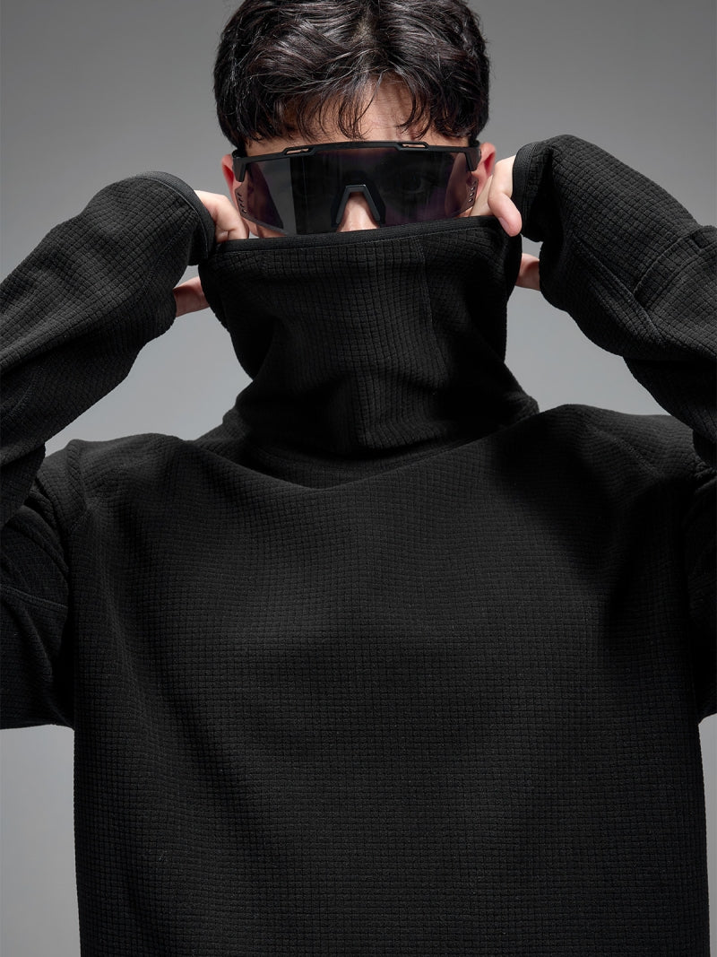 RX メンズ グリッドフリース パーカー