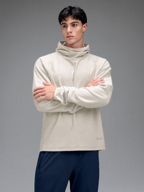 RX メンズ グリッドフリース パーカー