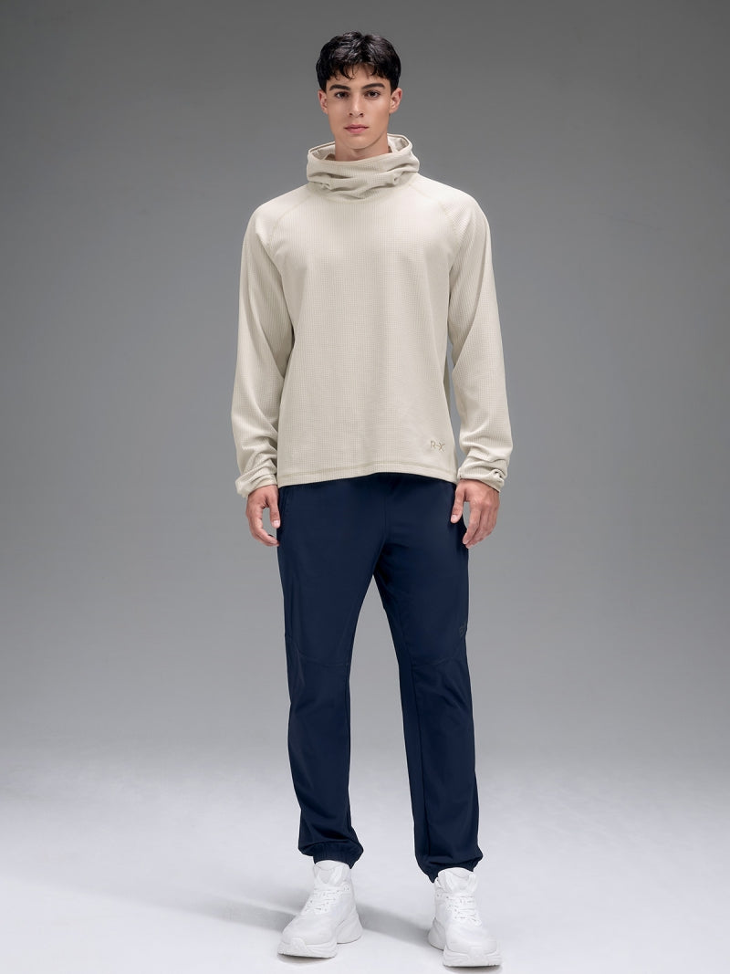 RX メンズ グリッドフリース パーカー