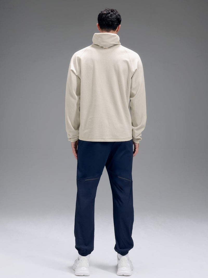 RX メンズ グリッドフリース パーカー