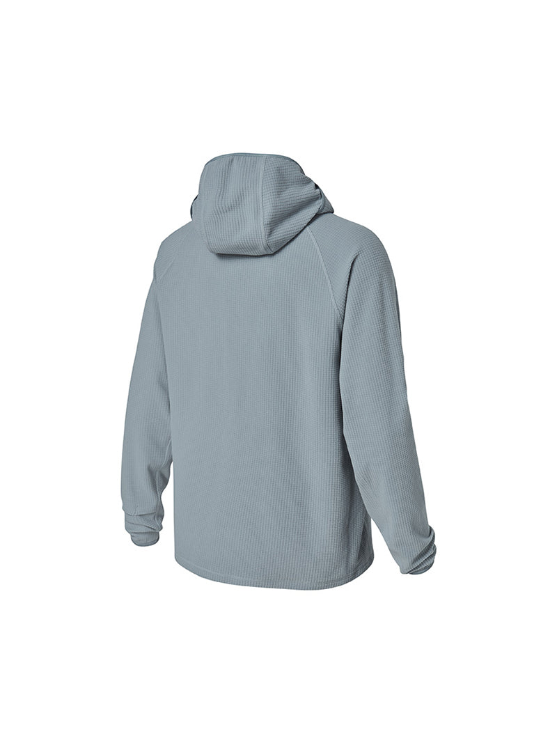 RX メンズ グリッドフリース パーカー