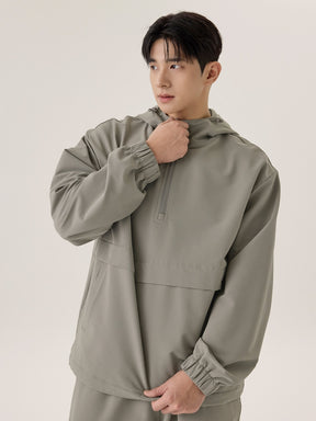 ライトリップストップ 裏起毛 アノラック (単品)