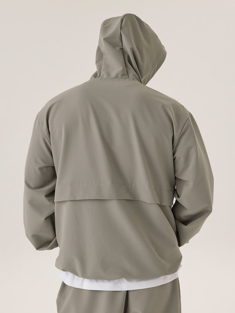 ライトリップストップ 裏起毛 アノラック (単品)