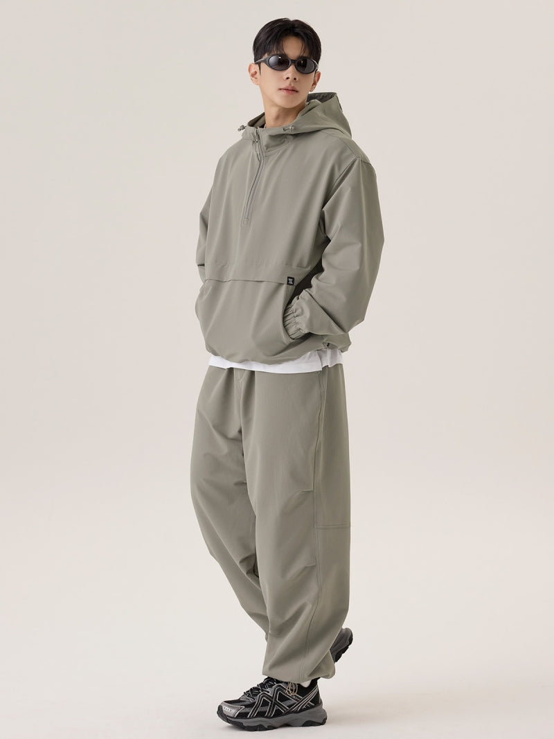 ライトリップストップ 裏起毛 アノラック (単品)