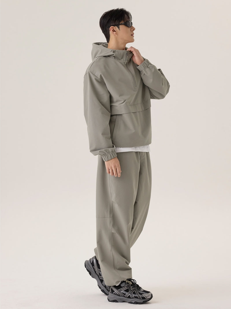 ライトリップストップ 裏起毛 アノラック (単品)