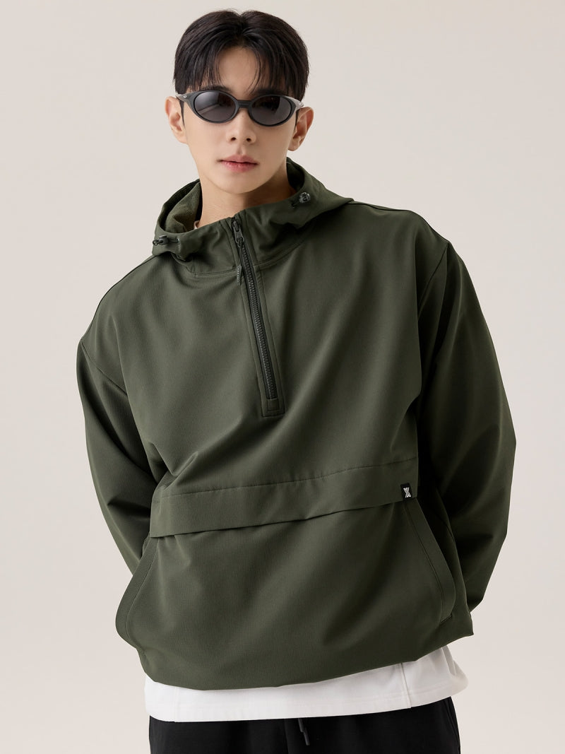 ライトリップストップ 裏起毛 アノラック (単品)