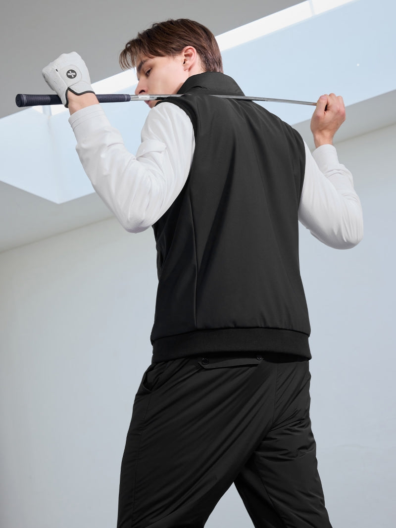 ハイブリッド ダックダウンベスト