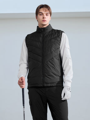 ハイブリッド ダックダウンベスト