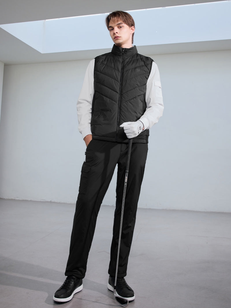 ハイブリッド ダックダウンベスト