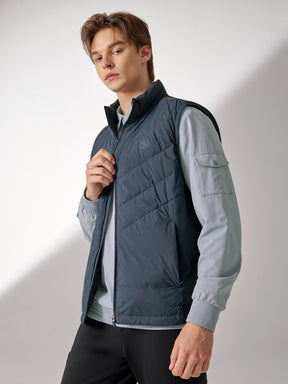 ハイブリッド ダックダウンベスト