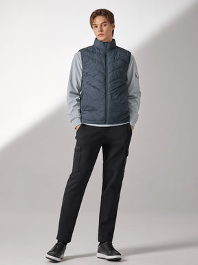 ハイブリッド ダックダウンベスト