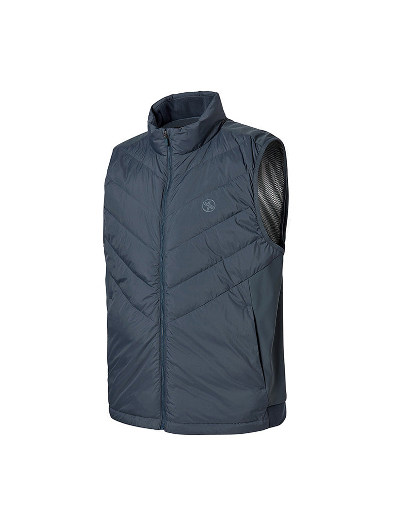 ハイブリッド ダックダウンベスト