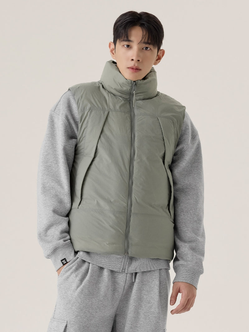 ビッグポケット 軽量 中綿入り ベスト