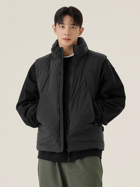 ビッグポケット 軽量 中綿入り ベスト