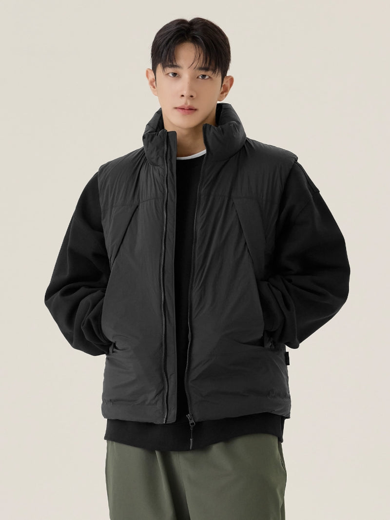 ビッグポケット 軽量 中綿入り ベスト